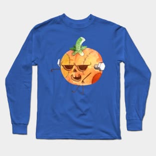 Pumpkin Nail Long Sleeve T-Shirt